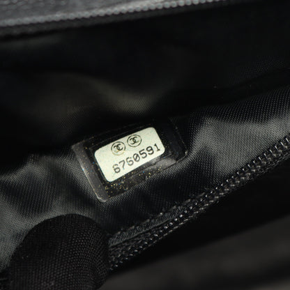 マトラッセ ハンドバッグ キャビアスキン ブラック ゴールド金具 シャネル バッグ CHANEL