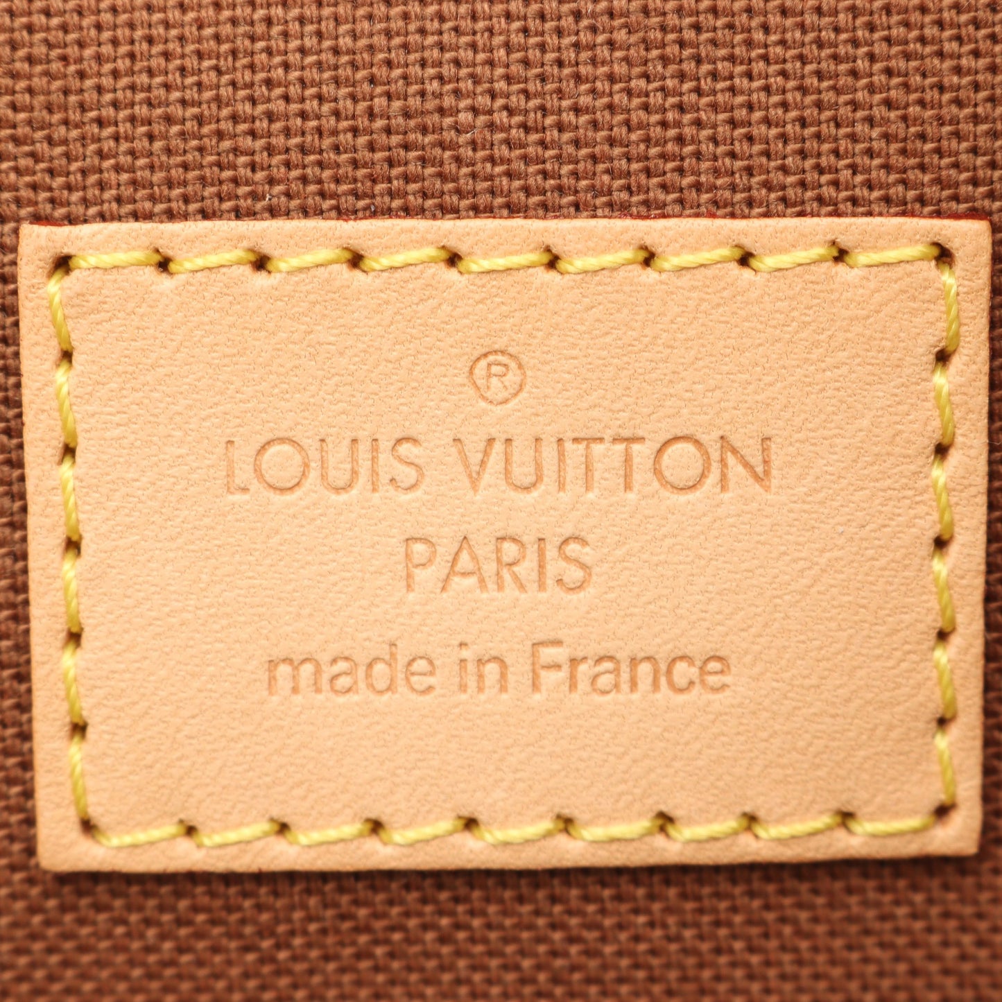 サックアド ボスフォール モノグラム バックパック リュックサック PVC レザー ブラウン ルイヴィトン バッグ LOUIS VUITTON