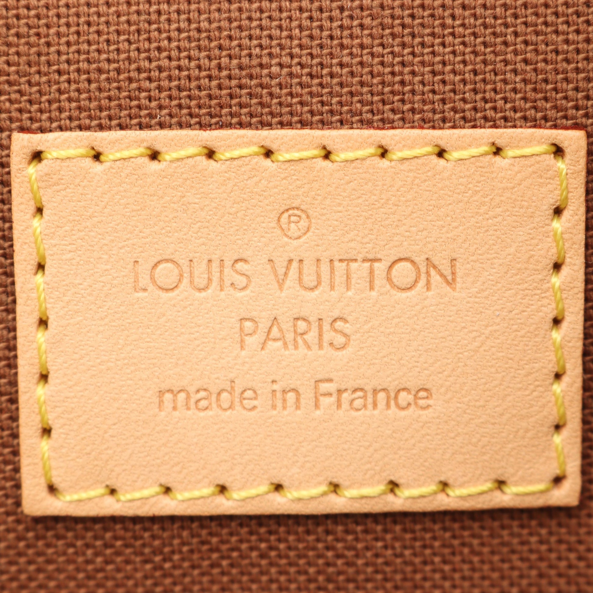 サックアド ボスフォール モノグラム バックパック リュックサック PVC レザー ブラウン ルイヴィトン バッグ LOUIS VUITTON