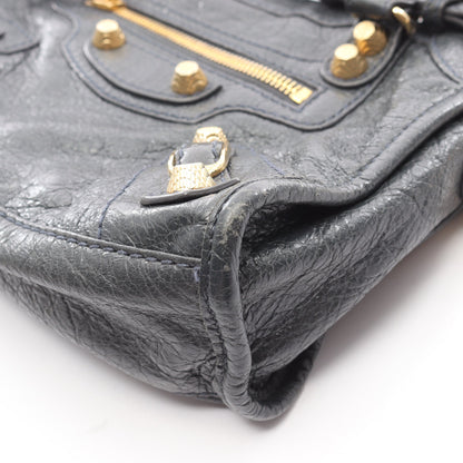 クラシック ミニシティ ハンドバッグ レザー グレー 2WAY バレンシアガ バッグ BALENCIAGA