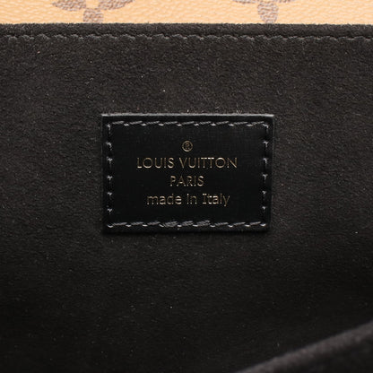 ポシェット メティス MM モノグラムリバース ハンドバッグ PVC レザー ブラウン ブラック 2WAY ルイヴィトン バッグ LOUIS VUITTON