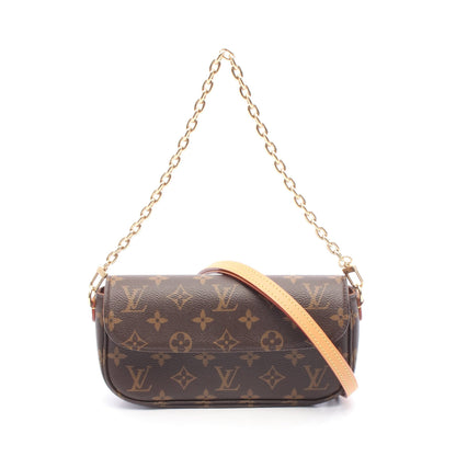 ウォレット オン チェーン アイビー チェーンハンドバッグ PVC ブラウン 2WAY ルイヴィトン バッグ LOUIS VUITTON