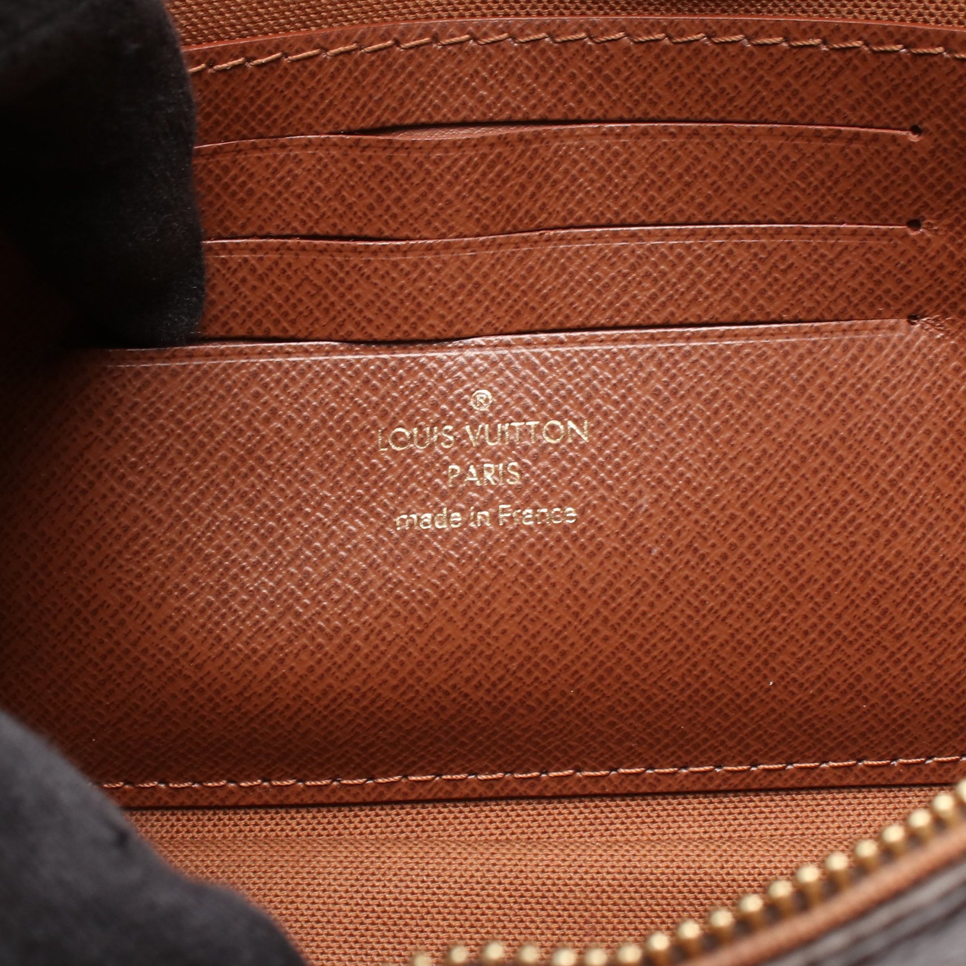 ウォレット オン チェーン アイビー チェーンハンドバッグ PVC ブラウン 2WAY ルイヴィトン バッグ LOUIS VUITTON