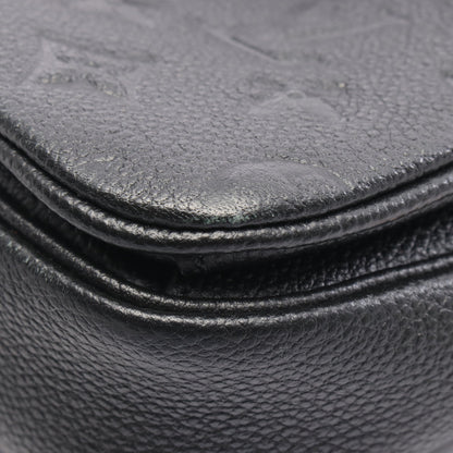 ポシェット メティスMM モノグラムアンプラント ノワール ハンドバッグ レザー ブラック ルイヴィトン バッグ LOUIS VUITTON