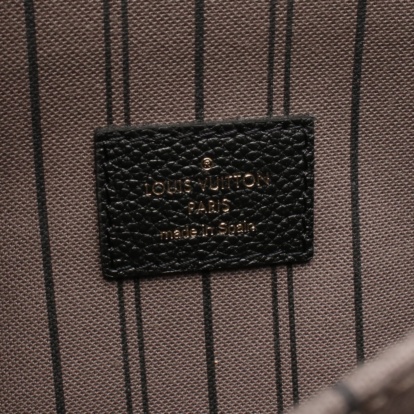 ポシェット メティスMM モノグラムアンプラント ノワール ハンドバッグ レザー ブラック ルイヴィトン バッグ LOUIS VUITTON
