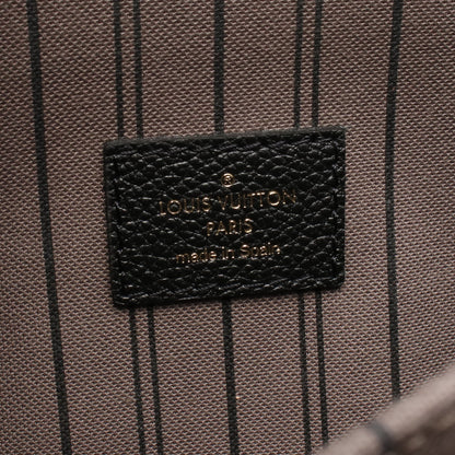 ポシェット メティスMM モノグラムアンプラント ノワール ハンドバッグ レザー ブラック ルイヴィトン バッグ LOUIS VUITTON