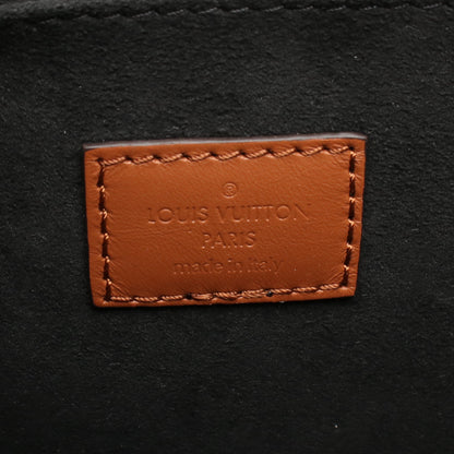 ドーフィーヌMM モノグラムリバース チェーンショルダーバッグ PVC レザー ブラウン ルイヴィトン