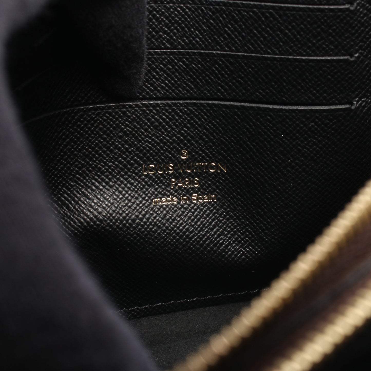 ポシェット ドゥーブル ジップ モノグラムジャイアント リバース ショルダーバッグ PVC レザー ブラウン ベージュ ルイヴィトン