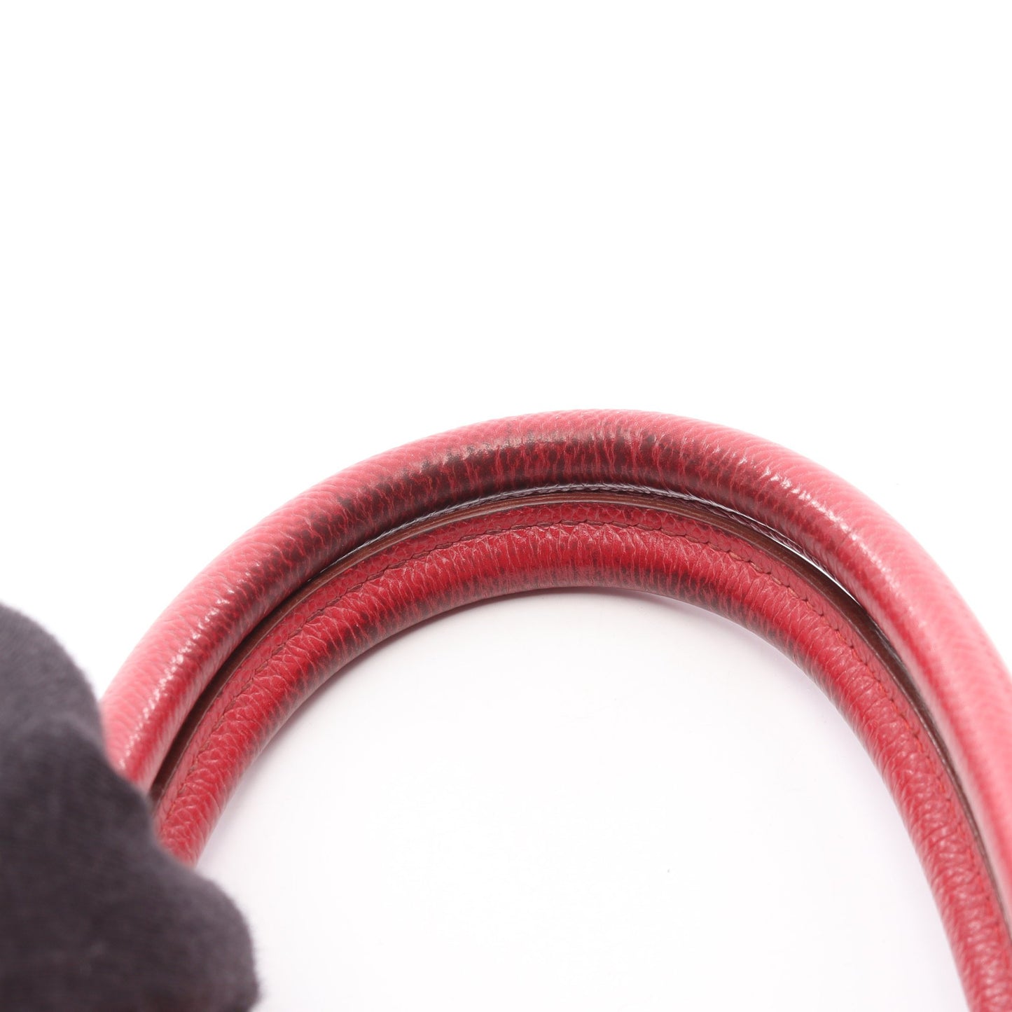 バーキン30 ルージュヴィフ ハンドバッグ ヴォーエプソン レッド ゴールド金具 □D刻印 エルメス バッグ HERMES