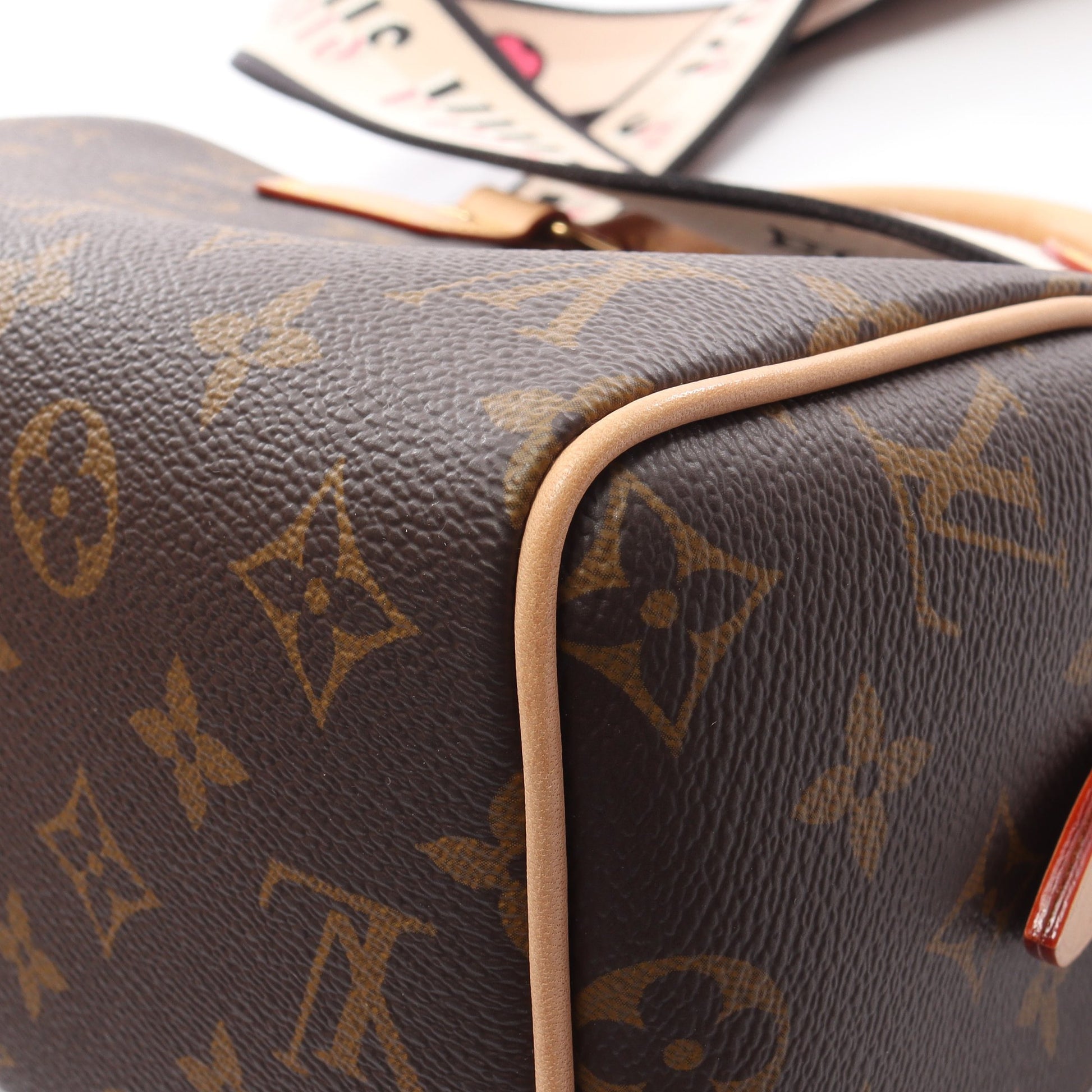 スピーディ バンドリエール20 モノグラム ハンドバッグ PVC レザー ブラウン 2WAY ルイヴィトン バッグ LOUIS VUITTON