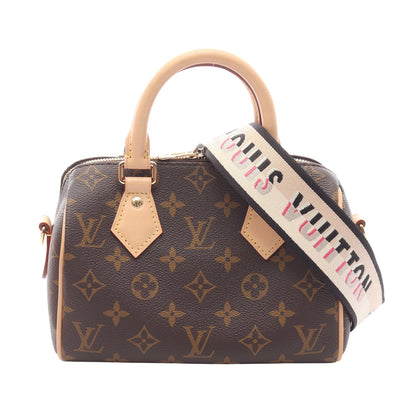 スピーディ バンドリエール20 モノグラム ハンドバッグ PVC レザー ブラウン 2WAY ルイヴィトン バッグ LOUIS VUITTON