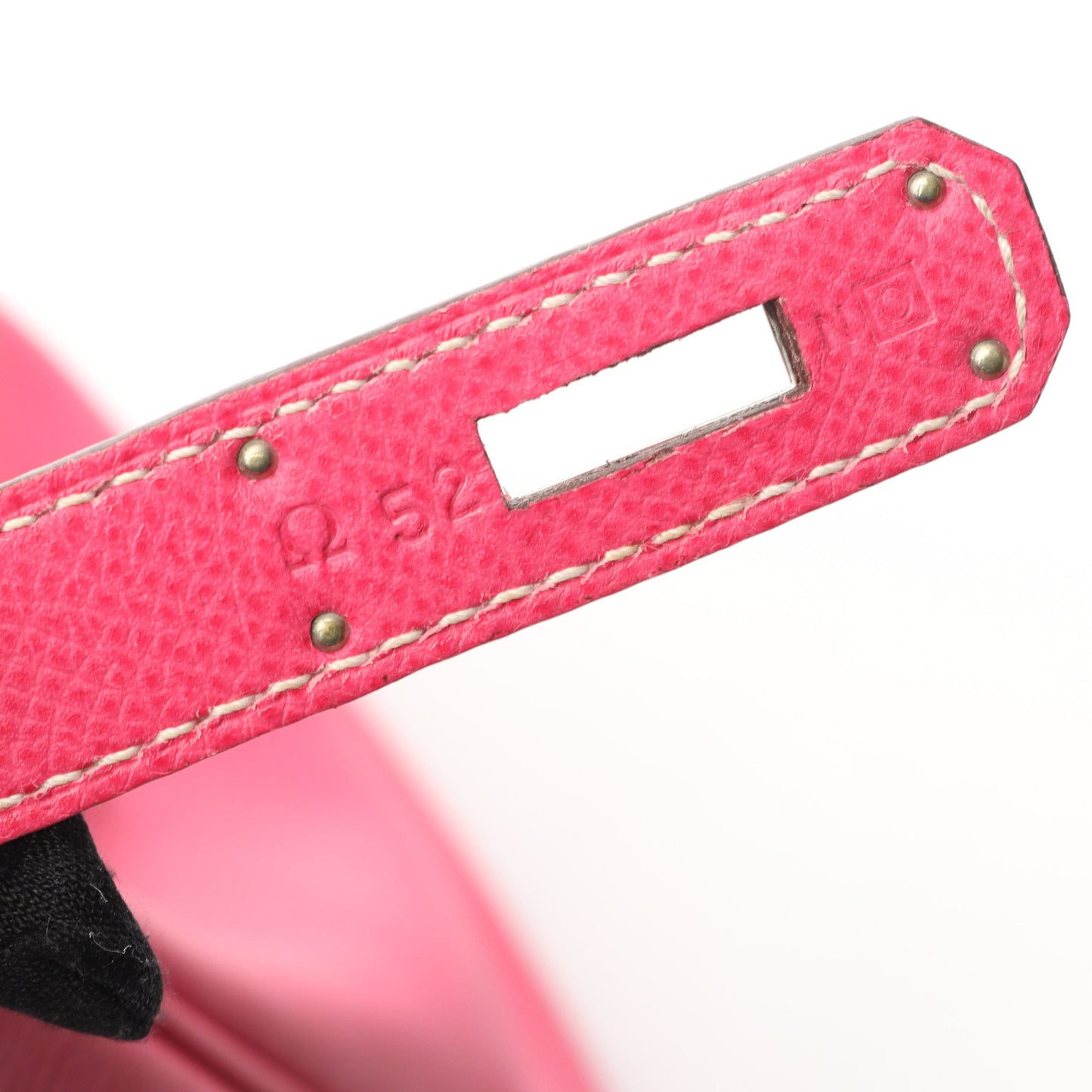 キャンディケリー32 ローズティリアン トスカ ハンドバッグ ヴォーエプソン ピンク シルバー金具 内縫い □O刻印 エルメス