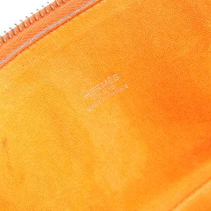 ボリード31 ポティロン ハンドバッグ トリヨンクレマンス オレンジブラウン シルバー金具 2WAY □J刻印 エルメス バッグ HERMES