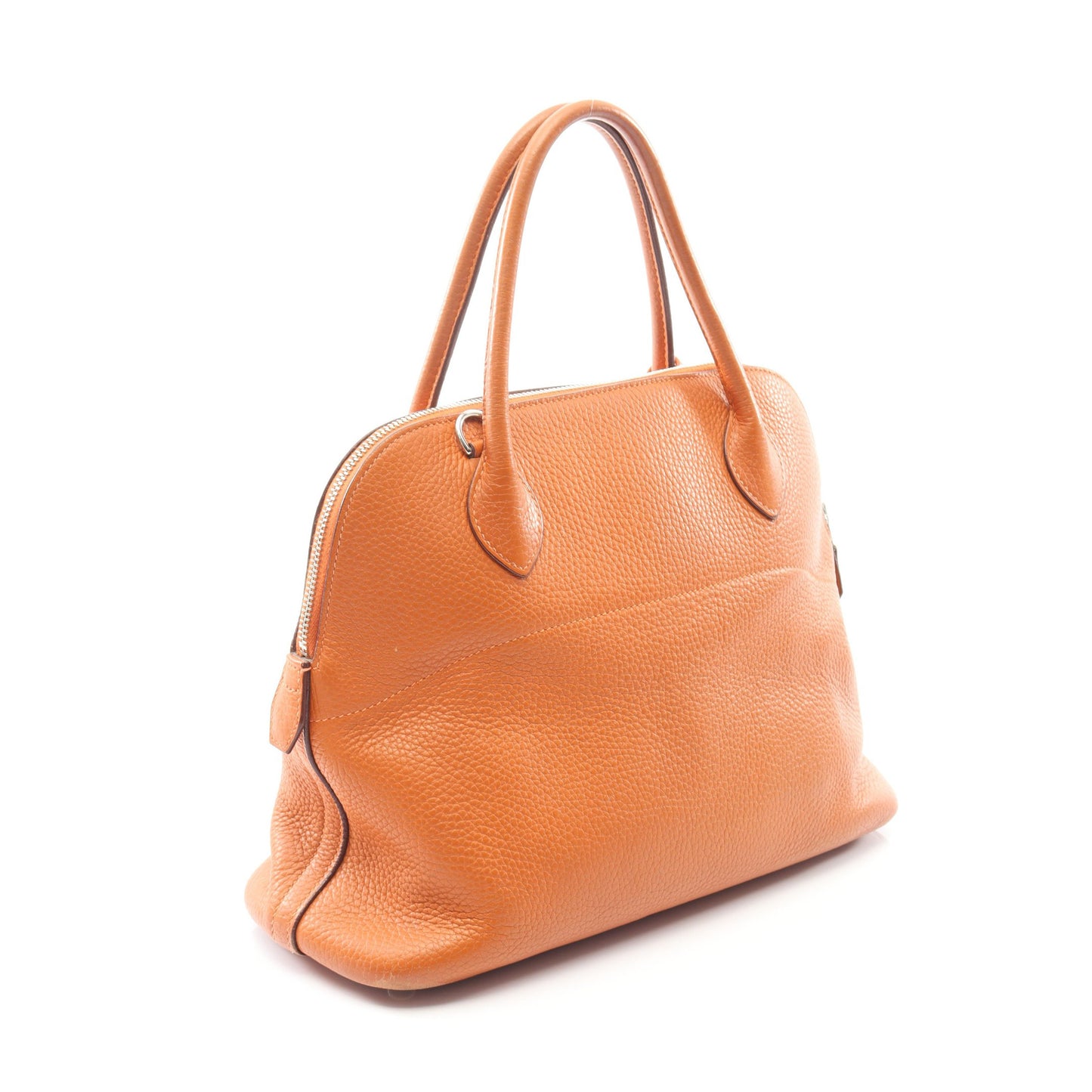 ボリード31 ポティロン ハンドバッグ トリヨンクレマンス オレンジブラウン シルバー金具 2WAY □J刻印 エルメス バッグ HERMES