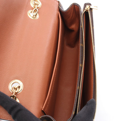 マルソー モノグラム キャラメル チェーンショルダーバッグ PVC レザー ブラウン ルイヴィトン