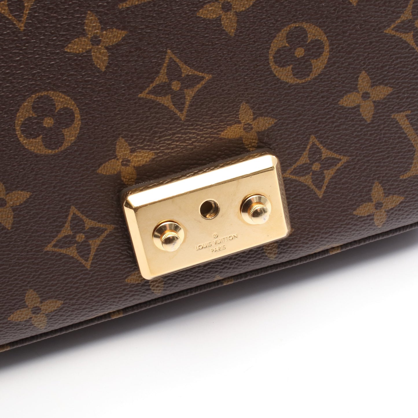 マルソー モノグラム キャラメル チェーンショルダーバッグ PVC レザー ブラウン ルイヴィトン