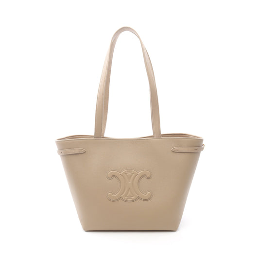 スモールカバ アナイス キュイル トリオンフ ショルダーバッグ トートバッグ レザー ベージュ セリーヌ