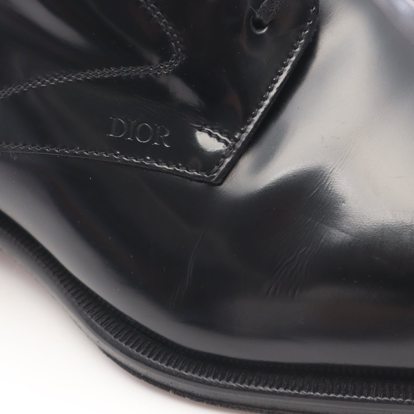 CDロゴ ドレスシューズ レザー ブラック ディオール シューズ DIOR