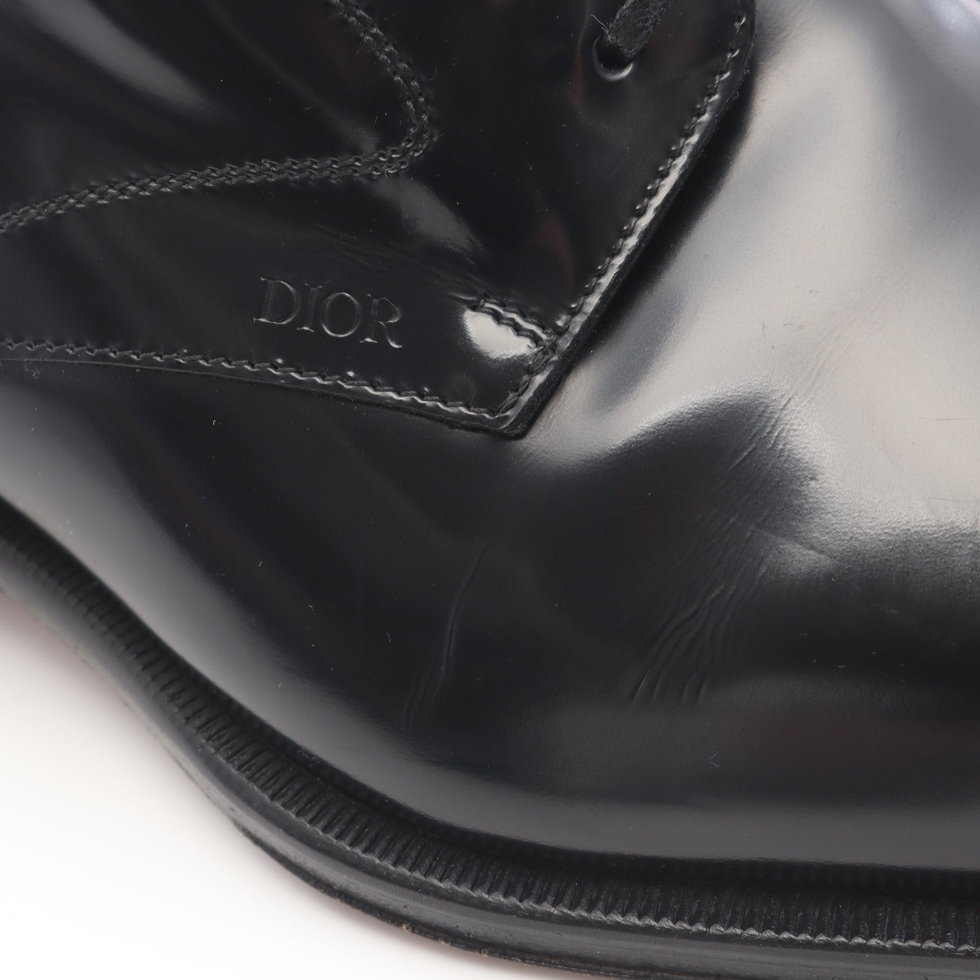 CDロゴ ドレスシューズ レザー ブラック ディオール シューズ DIOR