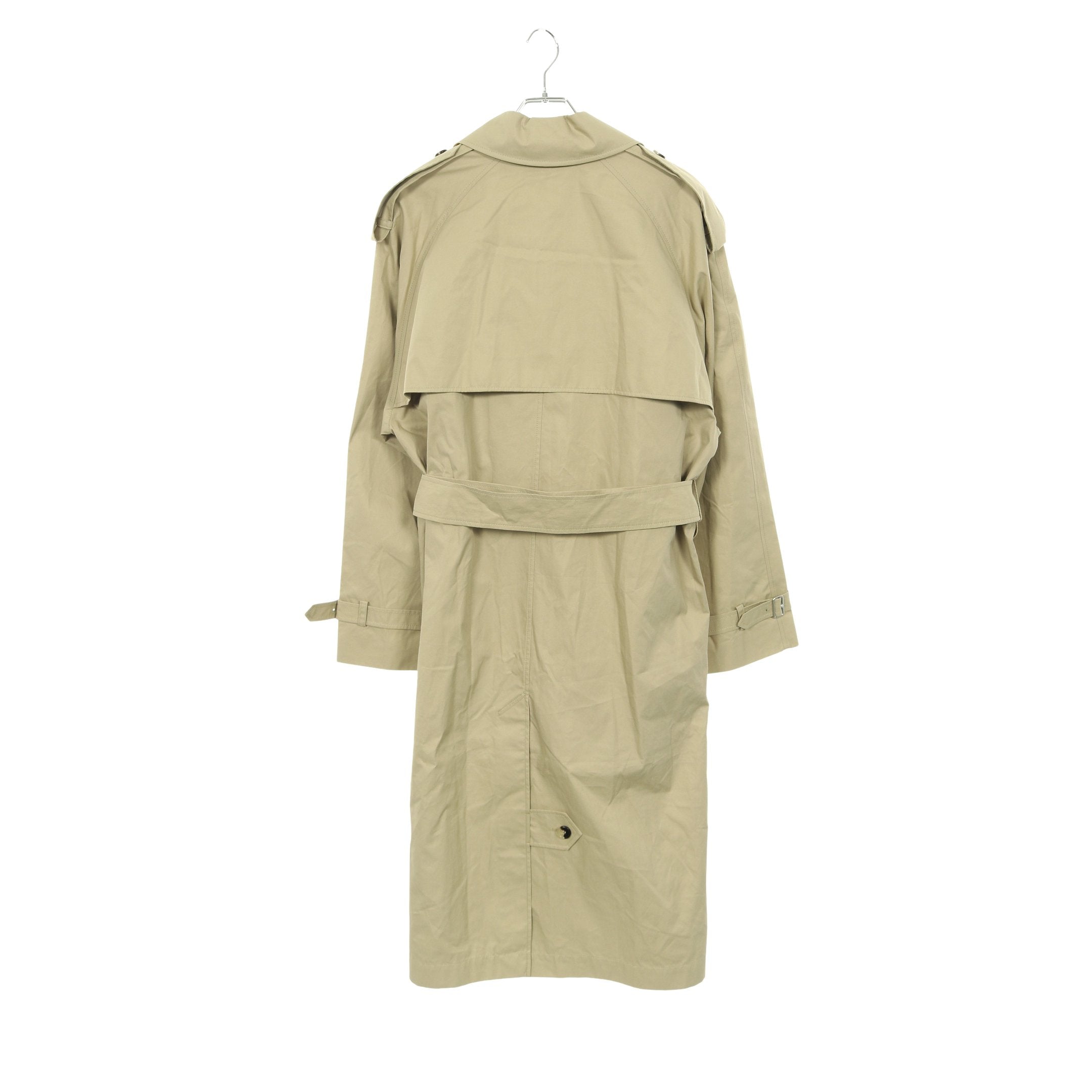 【美品】バーバリー　トレンチコート　メンズ　XLサイズ カーキベージュ系 トレンチコート コットン カーキベージュ バーバリー – RECLO