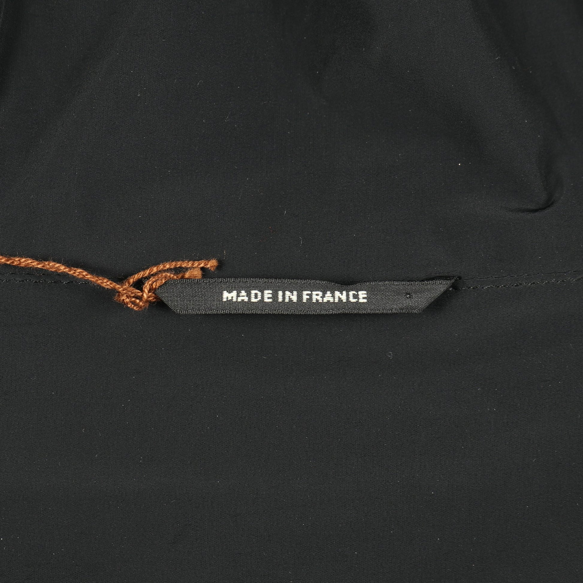 セリエボタン コーティング ジャケット ダークブラウン フード付き 中綿 エルメス アウター HERMES