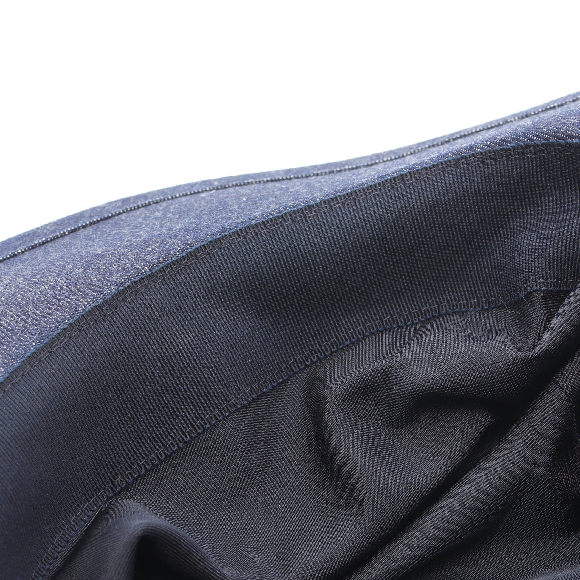 Heloise Silky ハット 帽子 コットン インディゴブルー ブラック エルメス 財布・小物 HERMES