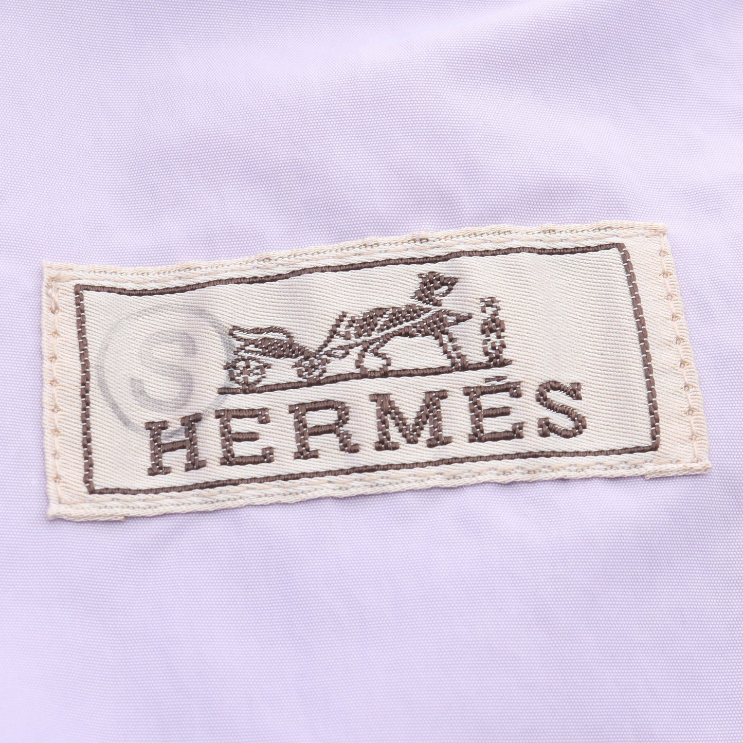 セリエボタン スプリングコート ポリアミド コットン パープル エルメス アウター HERMES
