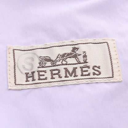 セリエボタン スプリングコート ポリアミド コットン パープル エルメス アウター HERMES