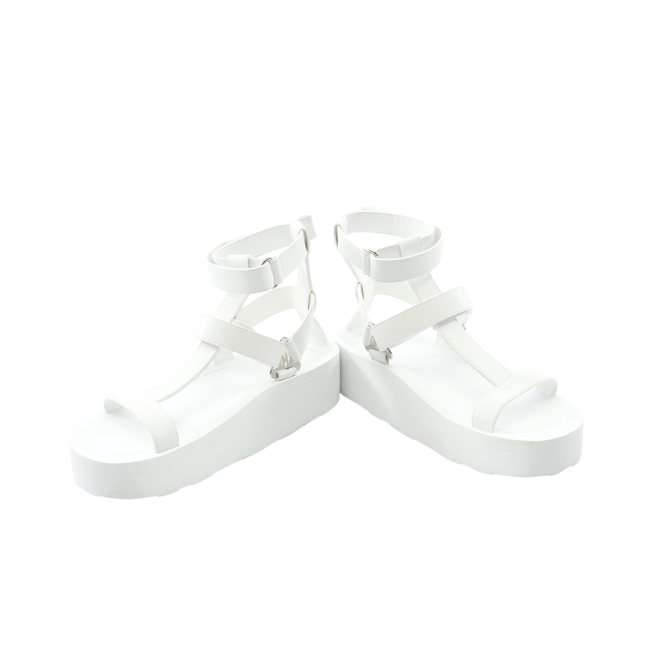 エニド サンダル レザー ホワイト エルメス – RECLO