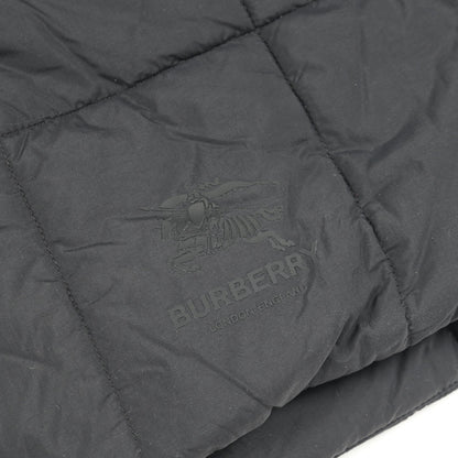 キルティングジャケット ナイロン ブラック フード付き バーバリー アウター BURBERRY