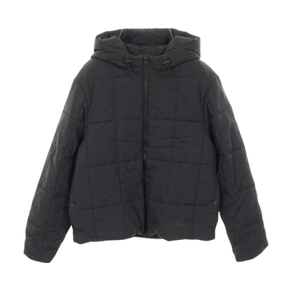 キルティングジャケット ナイロン ブラック フード付き バーバリー アウター BURBERRY