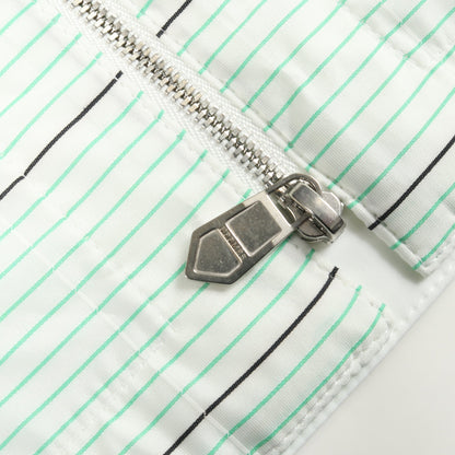 ブルゾン ホワイト マルチカラー エルメス アウター HERMES