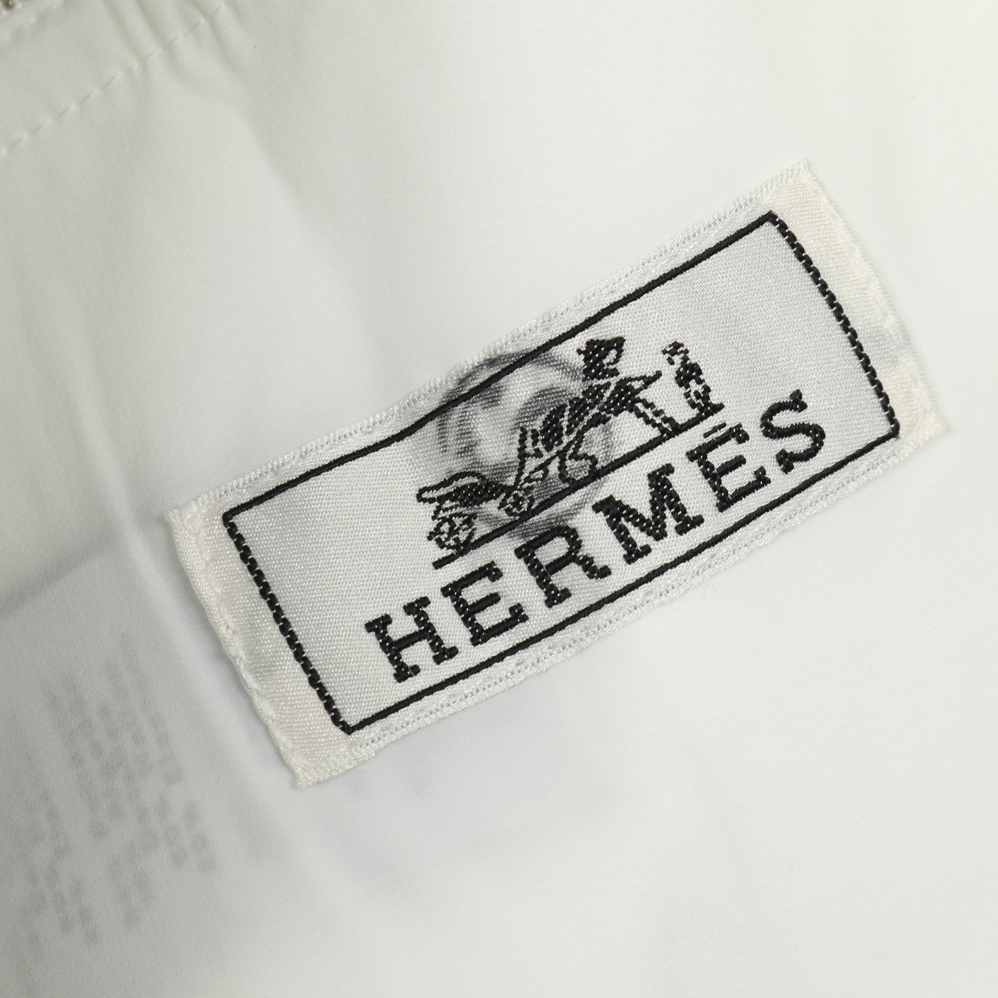 ブルゾン ホワイト マルチカラー エルメス アウター HERMES