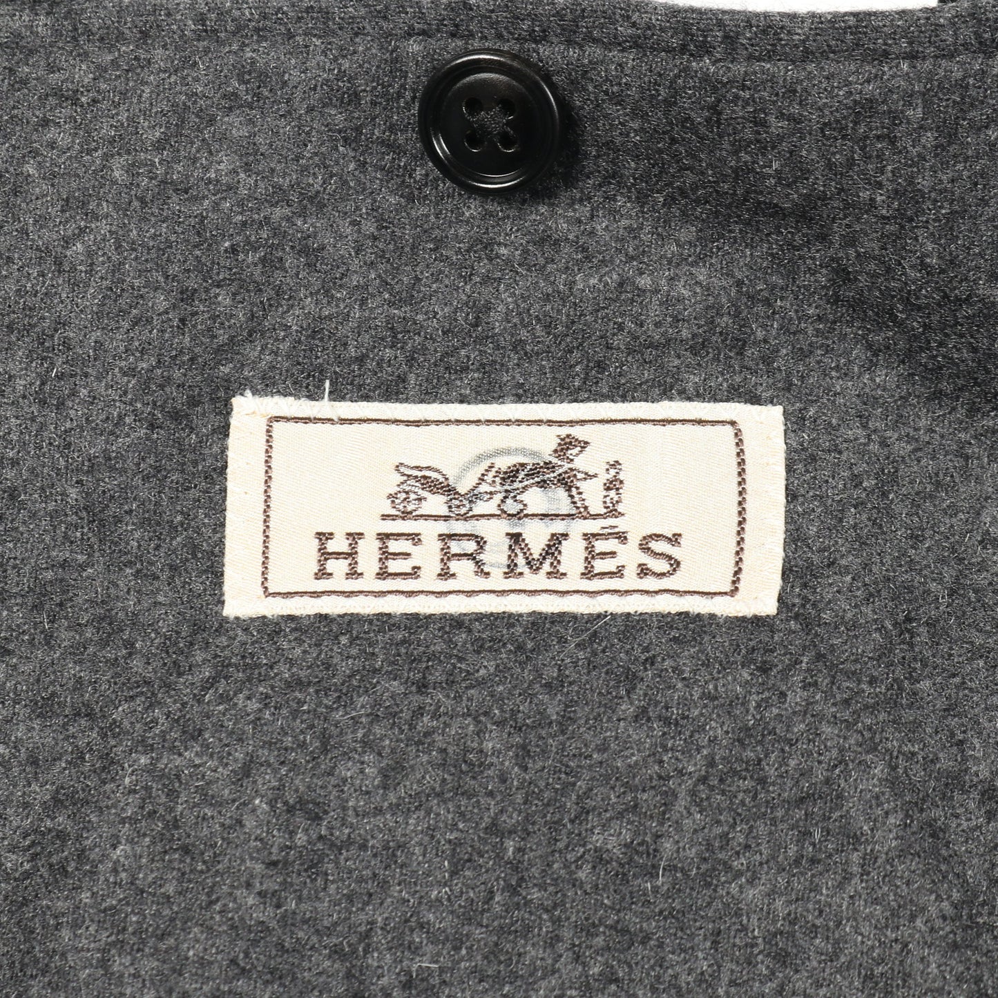 テーラードジャケット ウール グレー エルメス アウター HERMES