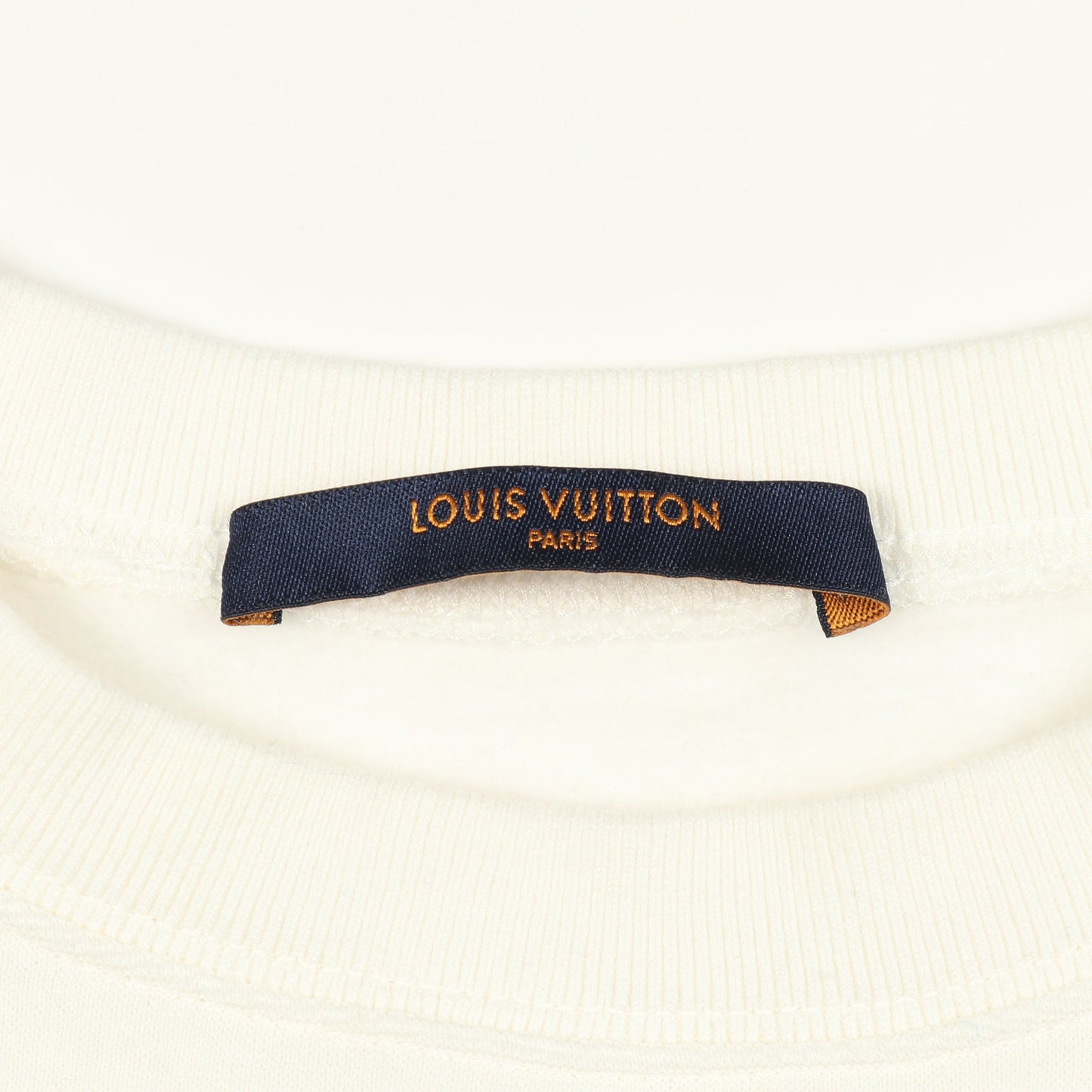 ナショナルパーク スウェットシャツ コットン レーヨン ホワイト マルチカラー 裏起毛 ルイヴィトン トップス LOUIS VUITTON