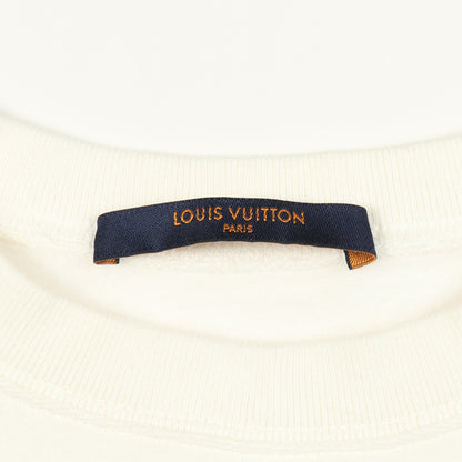 ナショナルパーク スウェットシャツ コットン レーヨン ホワイト マルチカラー 裏起毛 ルイヴィトン トップス LOUIS VUITTON