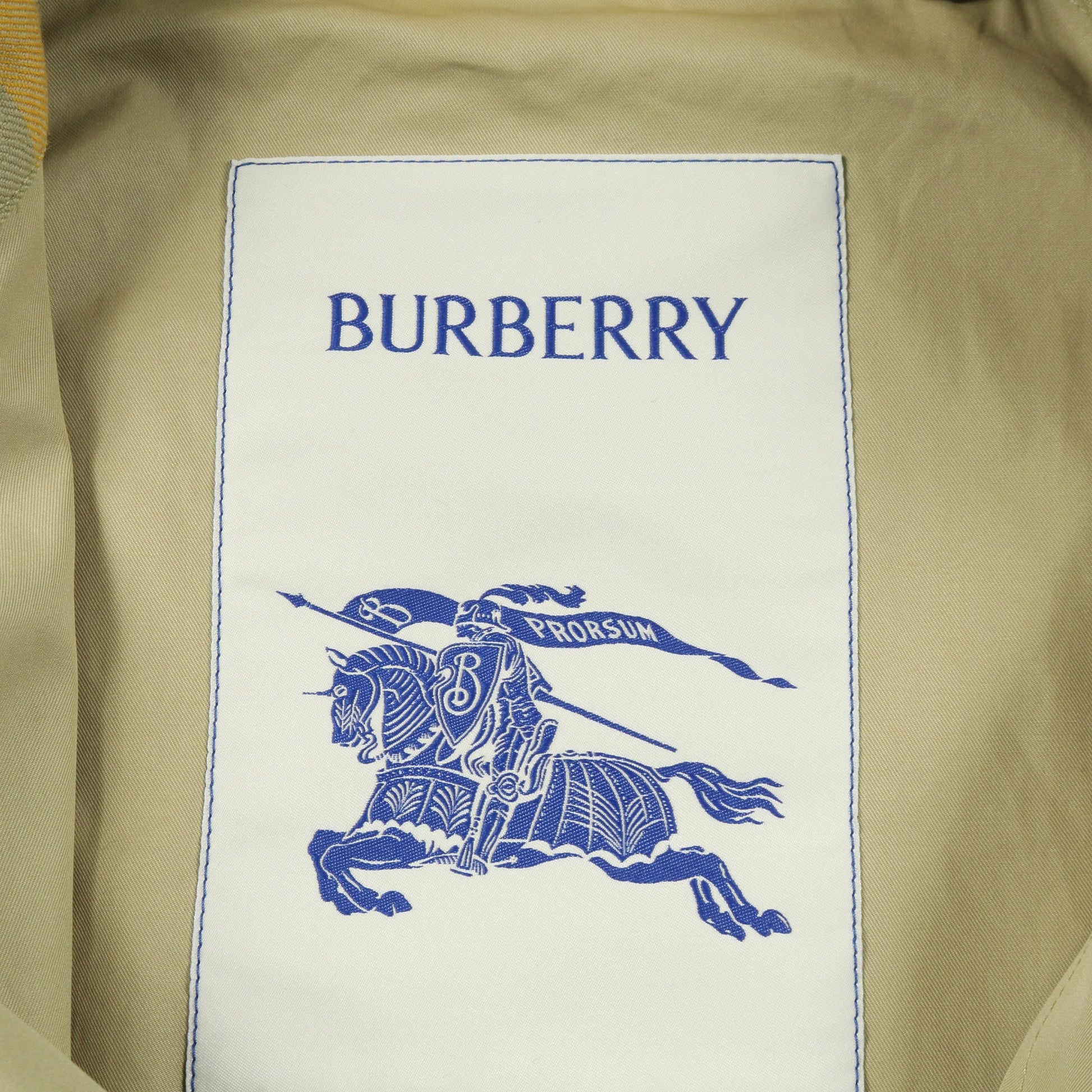 ギャバジン トレンチミニドレス ワンピース トレンチコート コットン カーキベージュ バーバリー アウター BURBERRY