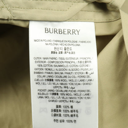 ギャバジン トレンチミニドレス ワンピース トレンチコート コットン カーキベージュ バーバリー アウター BURBERRY