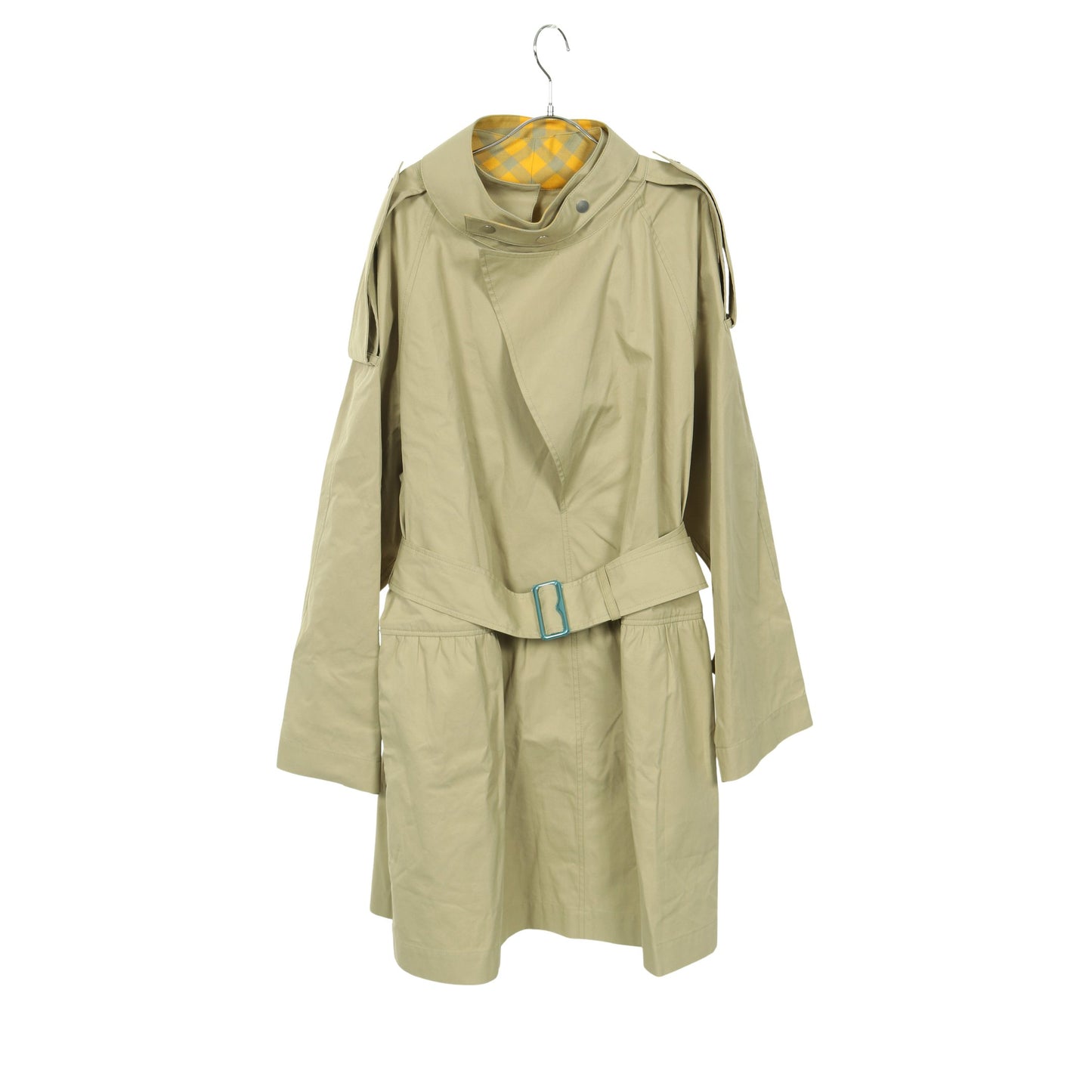 ギャバジン トレンチミニドレス ワンピース トレンチコート コットン カーキベージュ バーバリー アウター BURBERRY