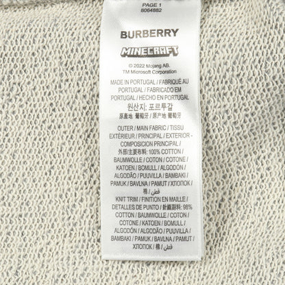 Burberry × Minecraft スウェットシャツ コットン グレー バーバリー トップス BURBERRY