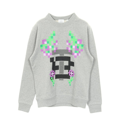 Burberry × Minecraft スウェットシャツ コットン グレー バーバリー トップス BURBERRY