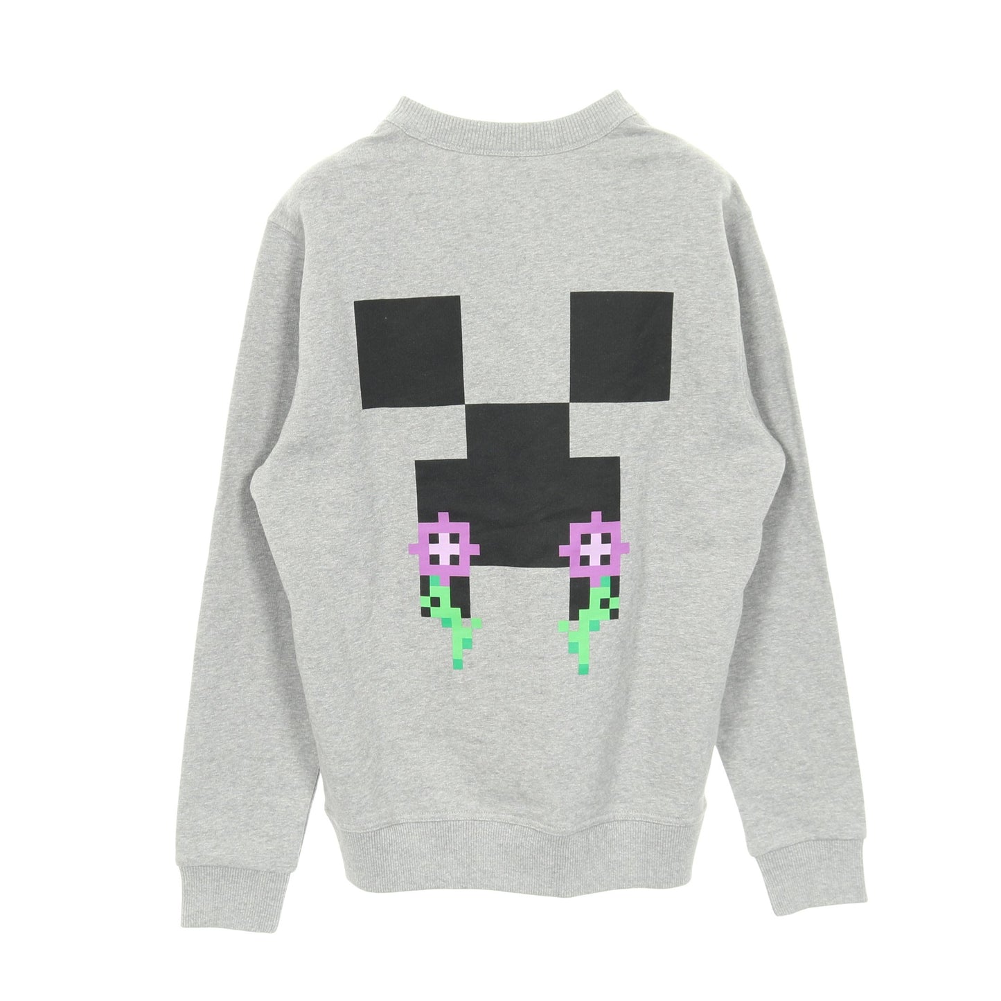 Burberry × Minecraft スウェットシャツ コットン グレー バーバリー トップス BURBERRY