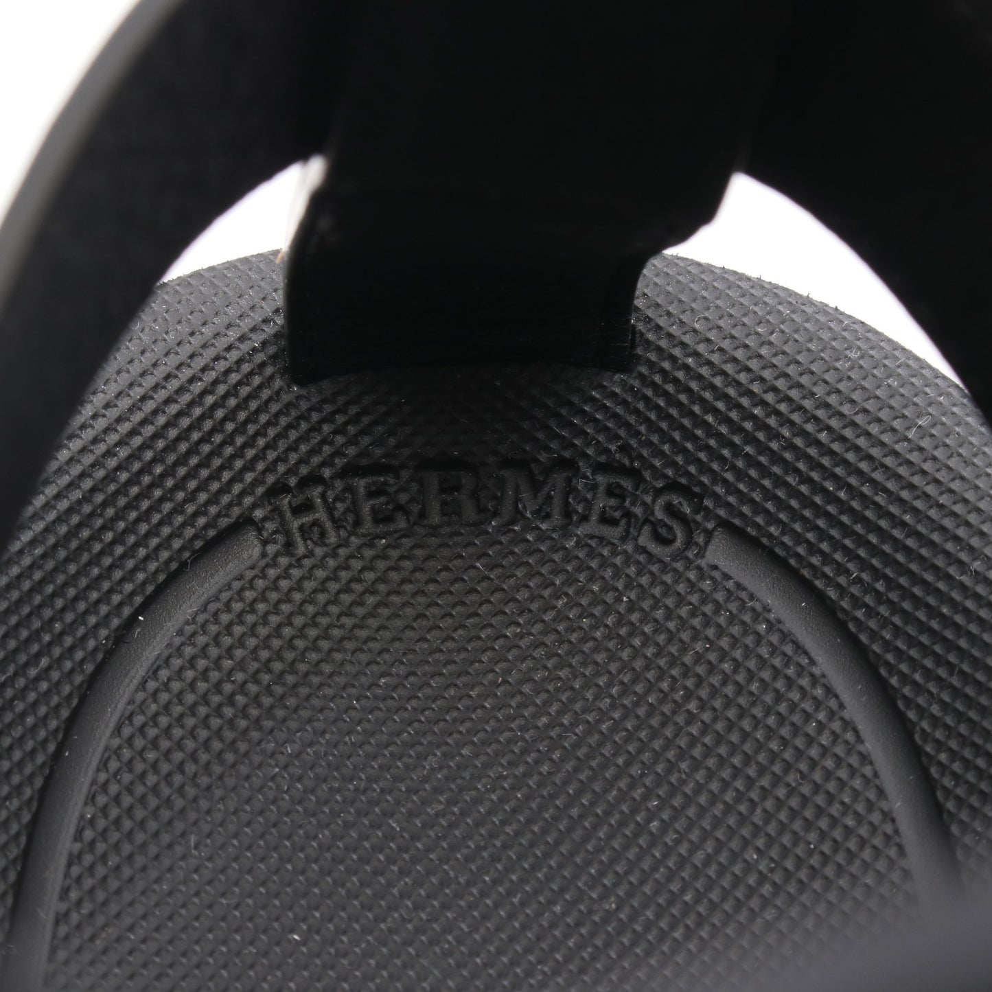 エニド サンダル レザー ブラック エルメス シューズ HERMES