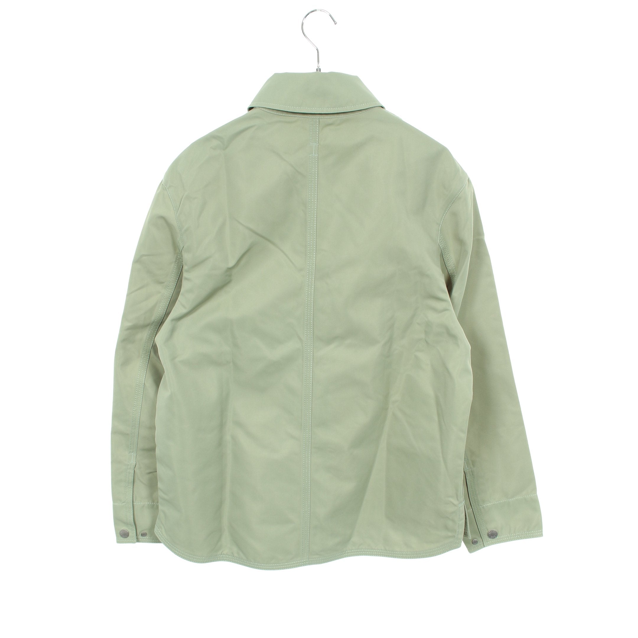セリエボタン ブルゾン ジャケット ナイロン ライトグリーン エルメス