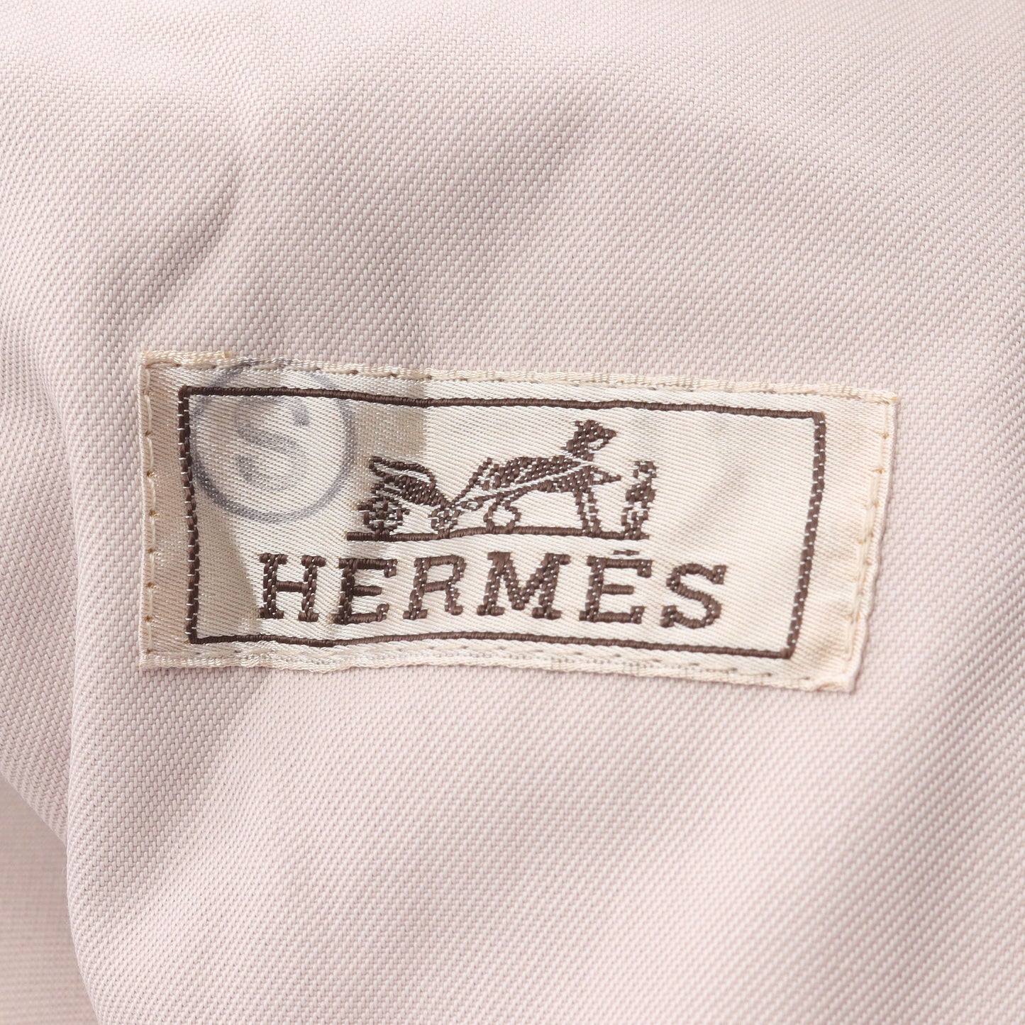 ジップアップ ブルゾン ビスコース コットン ライトパープル エルメス アウター HERMES