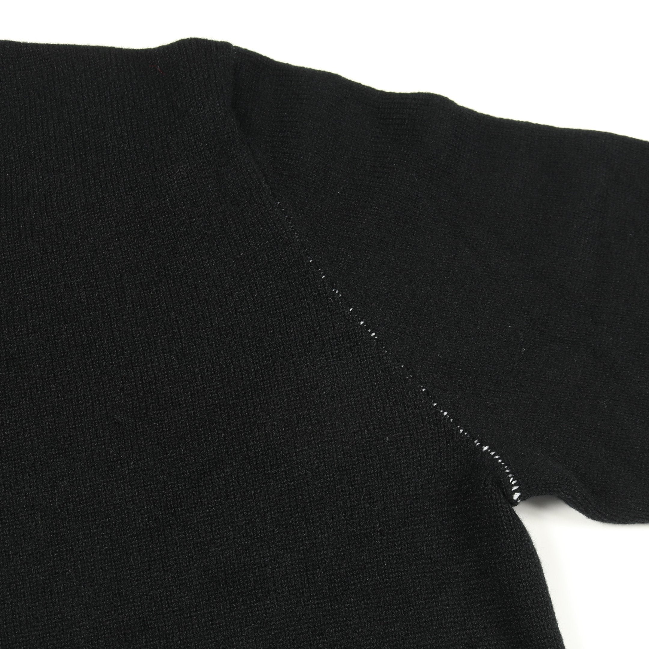 あはは　バーバリー　カシミヤ混　ニット　ブラック　Mサイズ ニット クルーネック カシミヤ ブラック バーバリー – RECLO