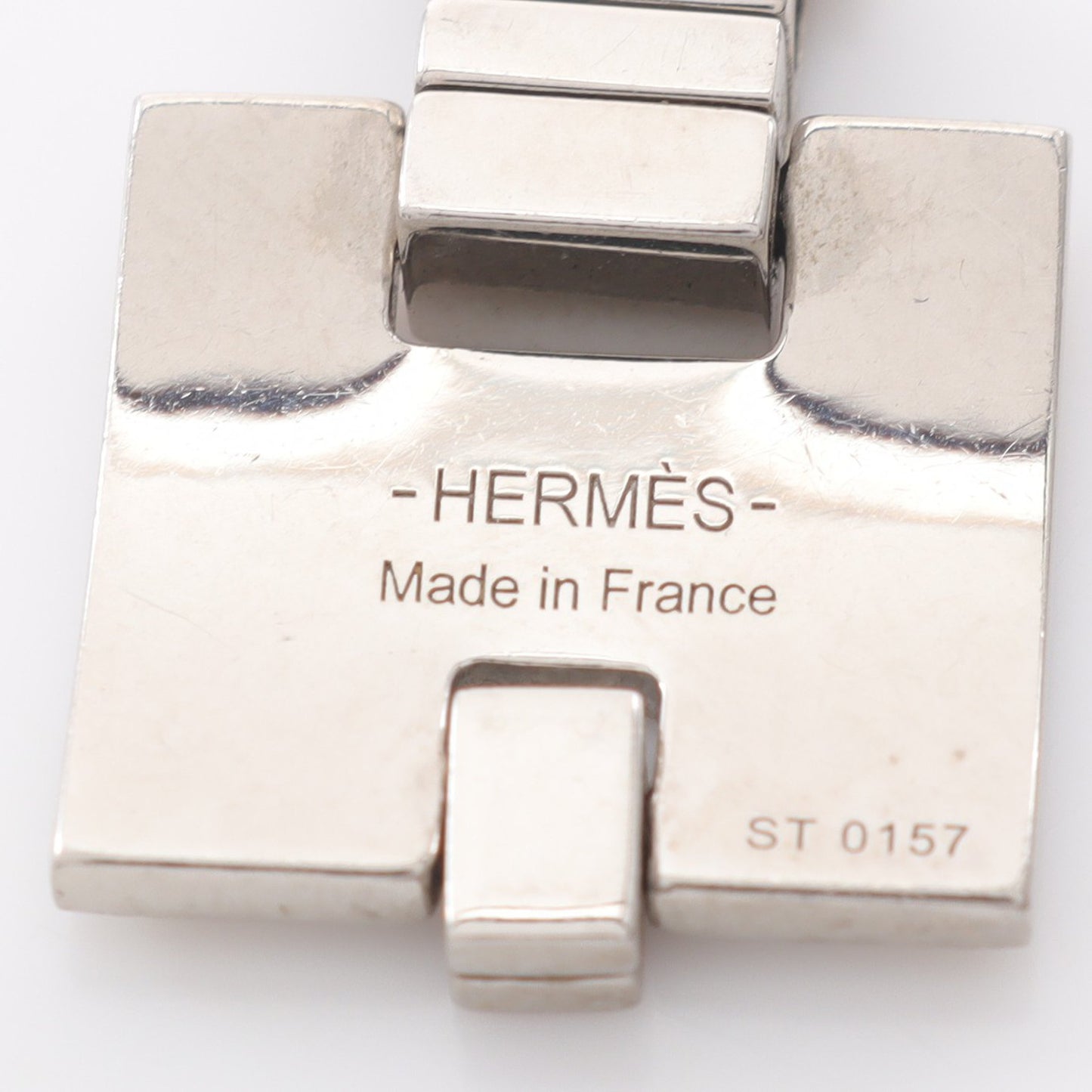 EILEEN アイリーン ネックレス シルバー オレンジレッド エルメス アクセサリー HERMES