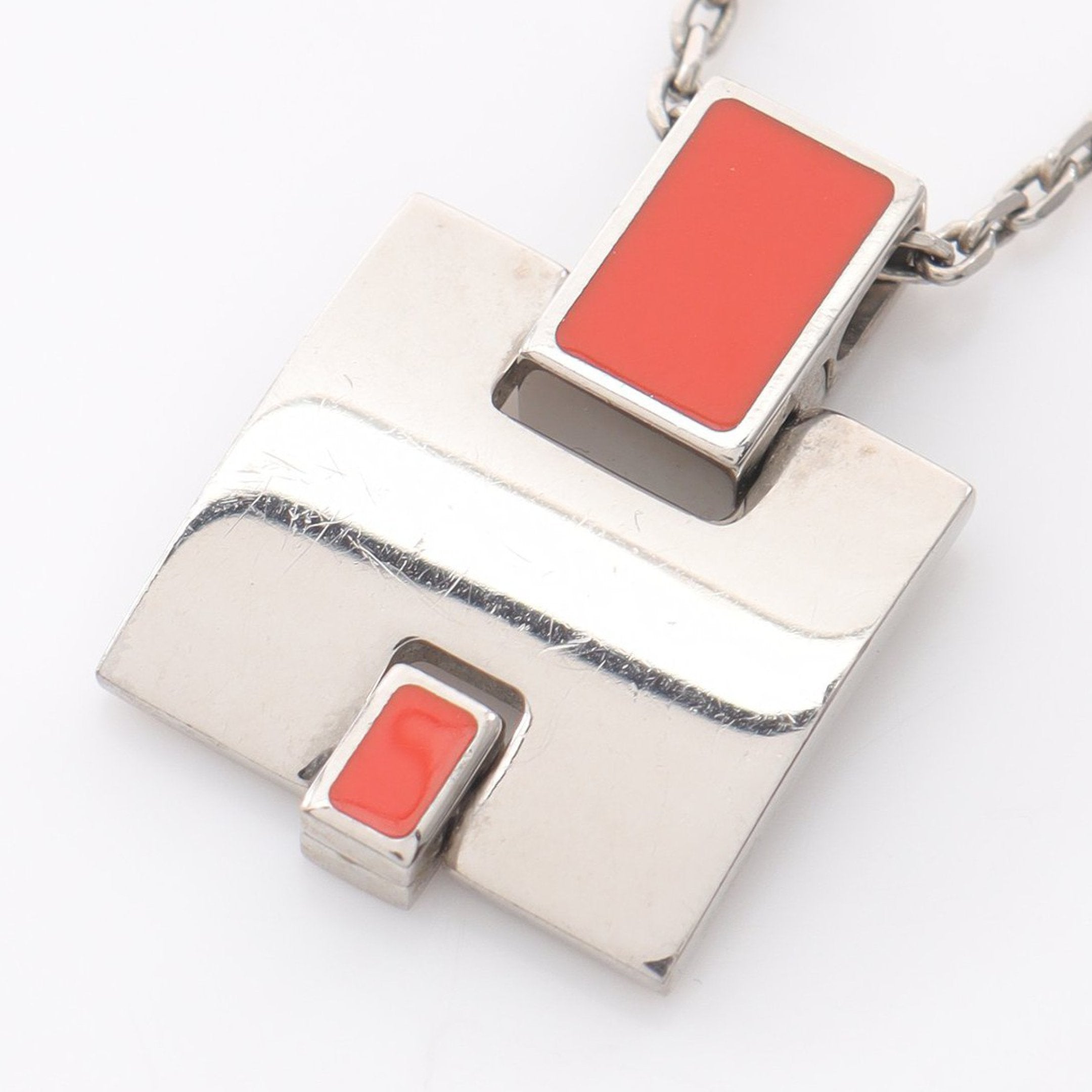 エルメス　アイリーン　ネックレス HERMES - 美品エルメスアイリーンネックレスペンダントチョーカー