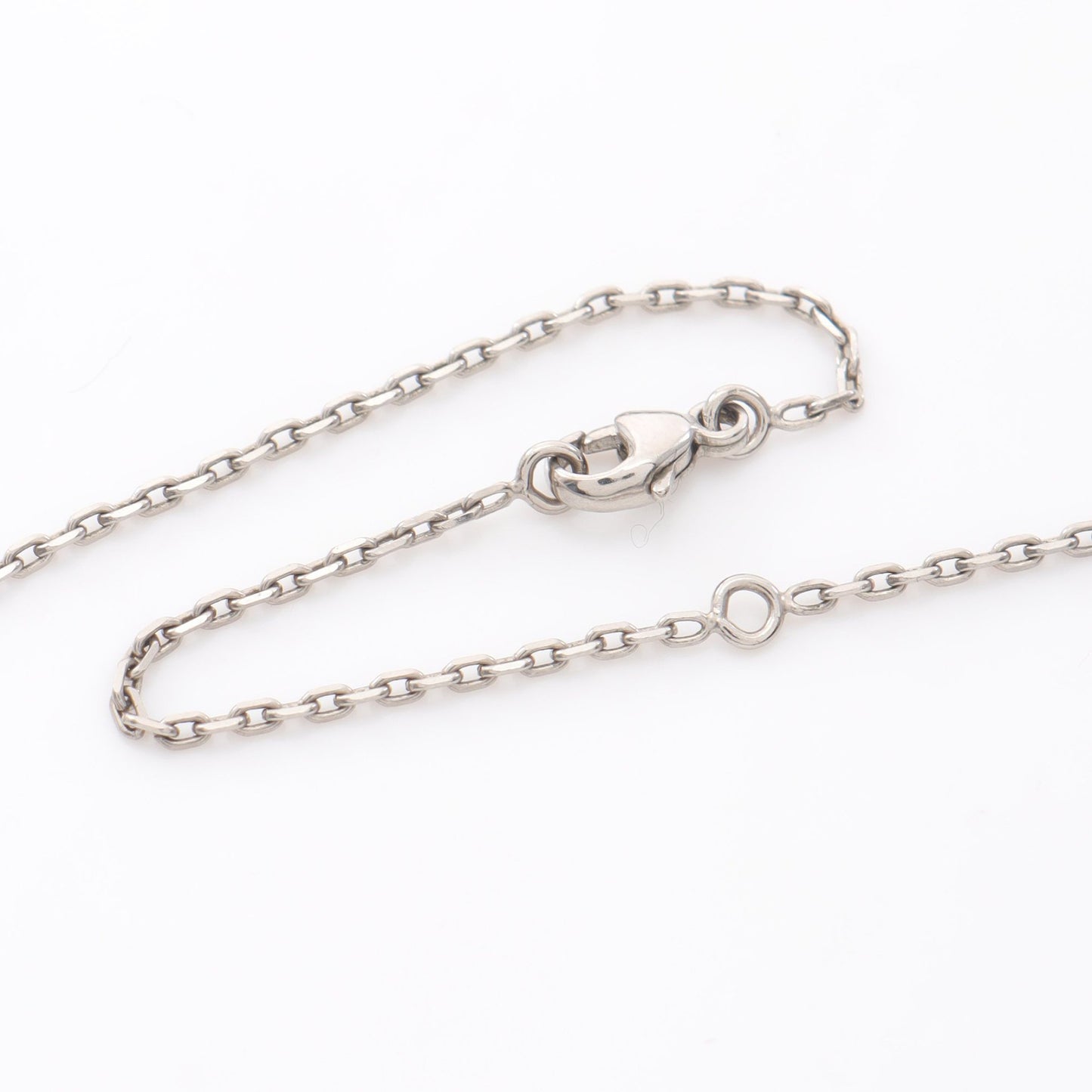 EILEEN アイリーン ネックレス シルバー オレンジレッド エルメス アクセサリー HERMES