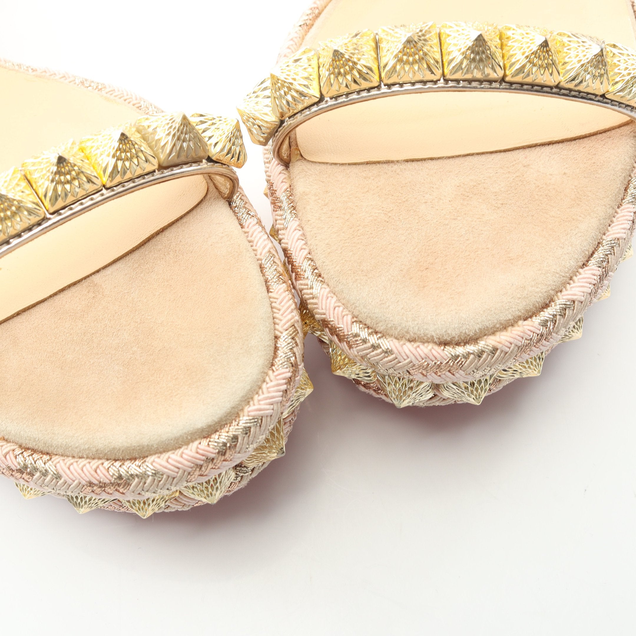 PYRACLOU ピラクルー サンダル レザー ピンク アンクルストラップ